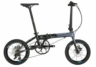 DAHON ダホン 2026 K9X ケーナインクロス [スティールグレーブラック]