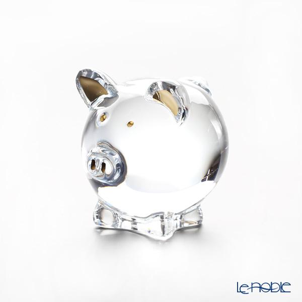 バカラ(Baccarat) オブジェ 2-812-391 コション(ブタ) ゴールド 5cmの ...