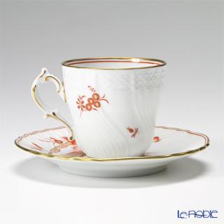リチャードジノリ Richard Ginori レッドコック コーヒーカップ ソーサー 0ccの通販なら ブランド洋食器専門店 ル ノーブル Kaago カーゴ