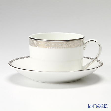 ウェッジウッド(Wedgwood) ヴェラ・ウォン ヴェラレース プラチナ ティーカップ&ソーサー