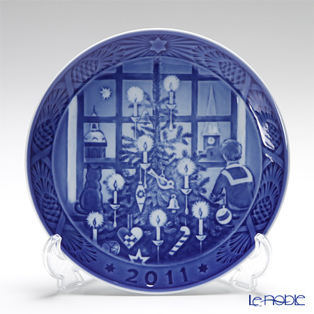 ロイヤルコペンハーゲン Royal Copenhagen イヤープレート 11年 平成23年 Waiting For Santa Claus の通販なら ブランド洋食器専門店 ル ノーブル Kaago カーゴ