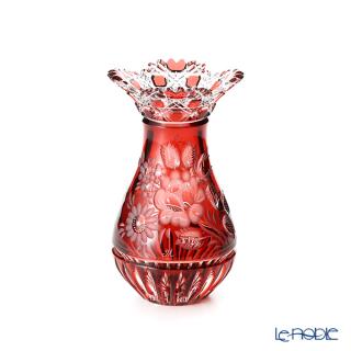 マイセン Meissen マイセンクリスタル Mfo14 16r 花瓶 レッド 16cmの通販なら ブランド洋食器専門店 ル ノーブル Kaago カーゴ