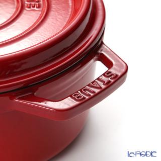 ストウブ(staub) ピコ・ココット ラウンド 18cm／1.7L チェリーレッド