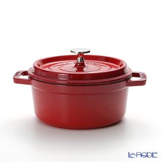 ストウブ(staub) ピコ・ココット ラウンド 18cm／1.7L チェリーレッド