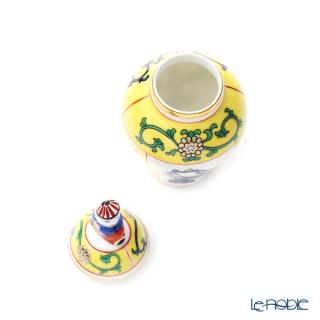 ヘレンド シノワズリ(中国趣味) 西安の黄 SJ ミニベース蓋付