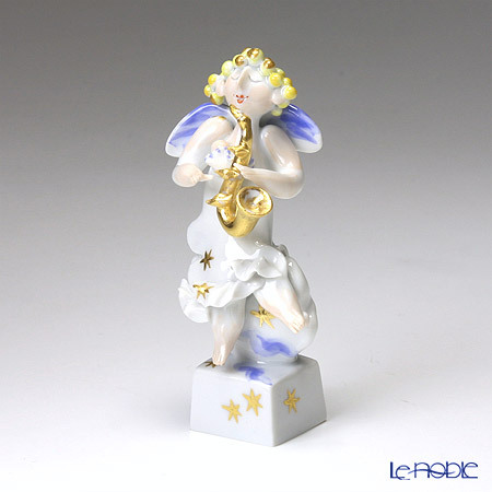 Meissen マイセン 天使の音楽隊 陶磁器 バイオリン 置物-