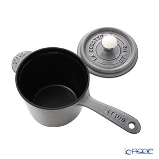 美品】ストウブ staub スープポット 14cm グレー-