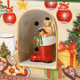 ビレロイ＆ボッホ クリスマスオルゴール キャンドルホルダー
