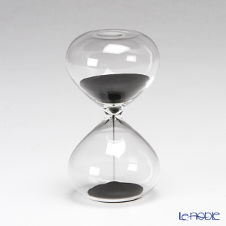 廣田硝子 スナ式トケイ St 3bk 砂時計 3分計 黒 の通販なら ブランド洋食器専門店 ル ノーブル Kaago カーゴ