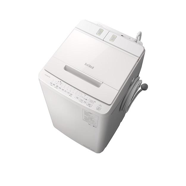 北海道・沖縄・離島配送不可 日立 HITACHI 全自動洗濯機 BW-V70J-W ビートウォッシュ 洗濯・脱水容量7kg ホワイト 商品画像1：ライフマーケットPLUS