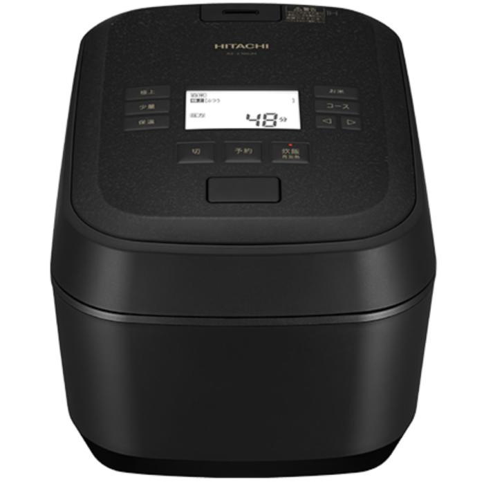 日立 HITACHI 圧力＆スチームIHタイプ 圧力IH炊飯器  ふっくら御膳 RZ-Z100JM-K 5.5合炊き 圧騰甘み炊き 蒸気カット 大火力沸騰鉄釜 漆黒 商品画像2：ライフマーケットPLUS