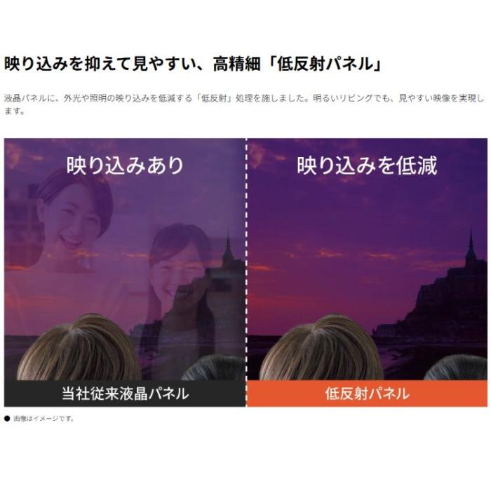 SHARP シャープ AQUOS アクオス ハイビジョン液晶テレビ HD 24V型 2T-C24GE1 低反射パネル 直下型LEDバックライト リモコン付き 商品画像4：ライフマーケットPLUS