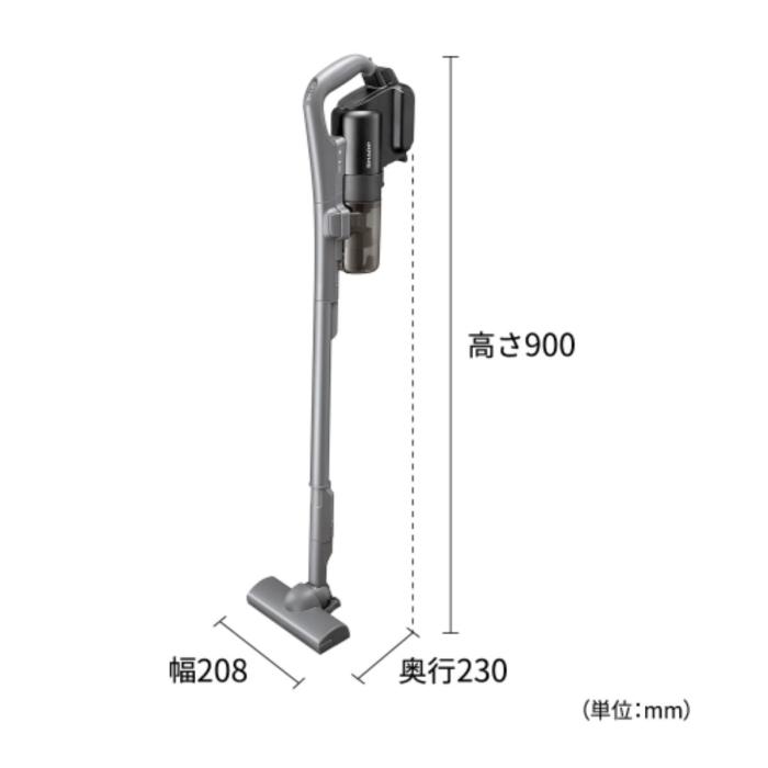 SHARP シャープ 掃除機 EC-PT2-P マイルームスティック アッシュピンク コードレス サイクロン式 軽量・コンパクトボディ 商品画像2：ライフマーケットPLUS