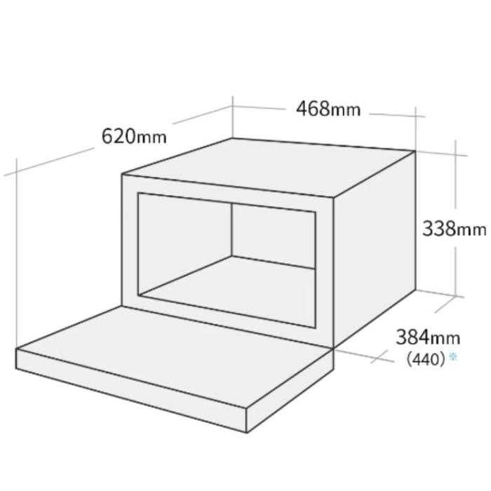 SHARP シャープ RE-WF236-B オーブンレンジ 過熱水蒸気オーブンレンジ 23L PLAINLY プレーンリー ブラック 商品画像3：ライフマーケットPLUS