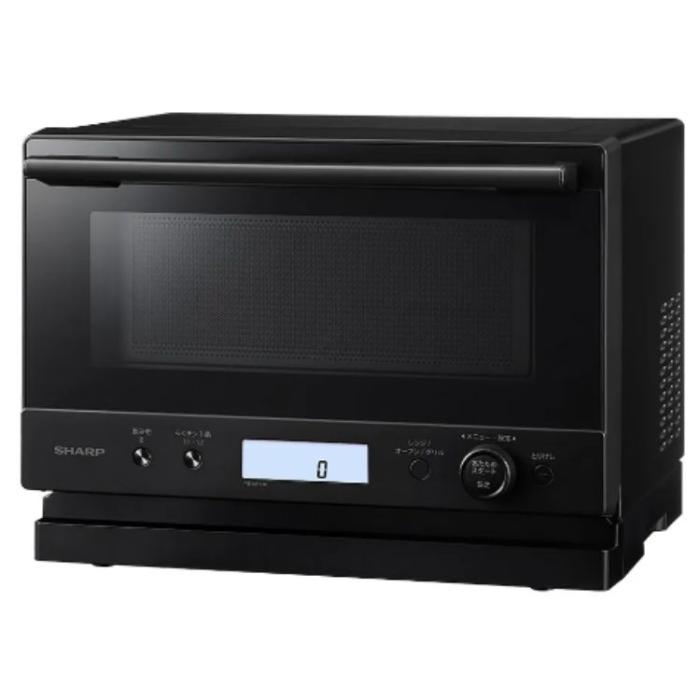 SHARP シャープ RE-WF186-B オーブンレンジ 18L PLAINLY プレーンリー ブラック 商品画像2：ライフマーケットPLUS