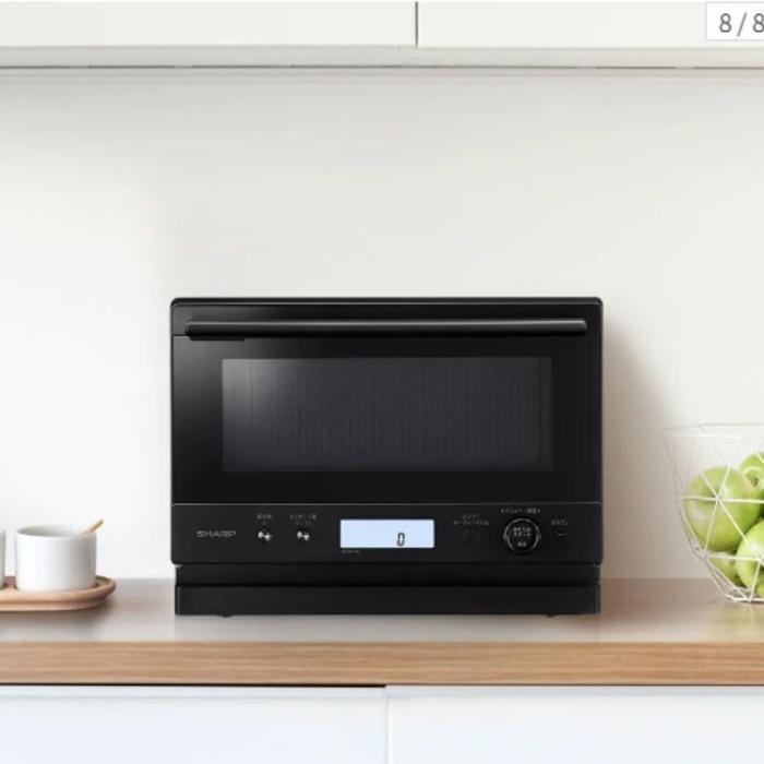 SHARP シャープ RE-WF186-B オーブンレンジ 18L PLAINLY プレーンリー ブラック 商品画像6：ライフマーケットPLUS