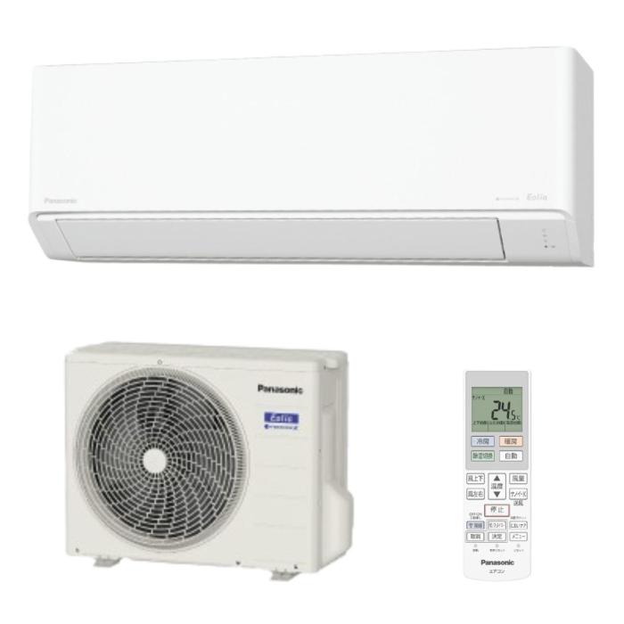 Panasonic パナソニック ルームエアコン Eolia エオリア CS-286DJR-W 2.8kw 主に10畳用 ナノイーX 2026年モデル Jシリーズ 軒先配送のみ 商品画像2：ライフマーケットPLUS