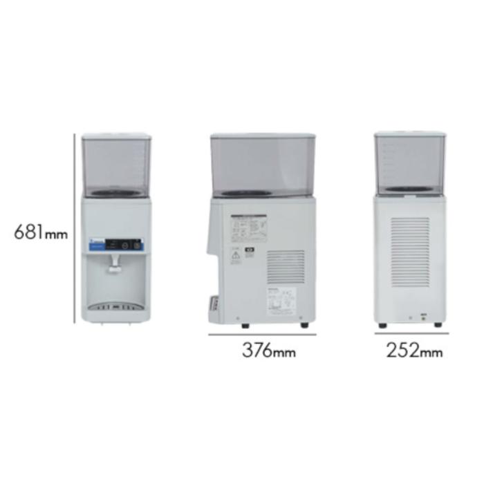 西山工業 Nishiyama ウォータークーラー 冷水機 WMS-18T3 卓上タンクトップ式 18L ECOモード搭載   商品画像6：ライフマーケットPLUS