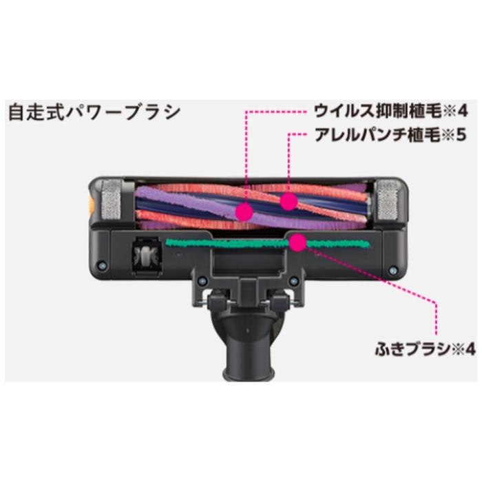 三菱電機 MITSUBISHI 掃除機 Be-k ビケイ 紙パック式掃除機 TC-FM2F-S クールシルバー 商品画像2：ライフマーケットPLUS