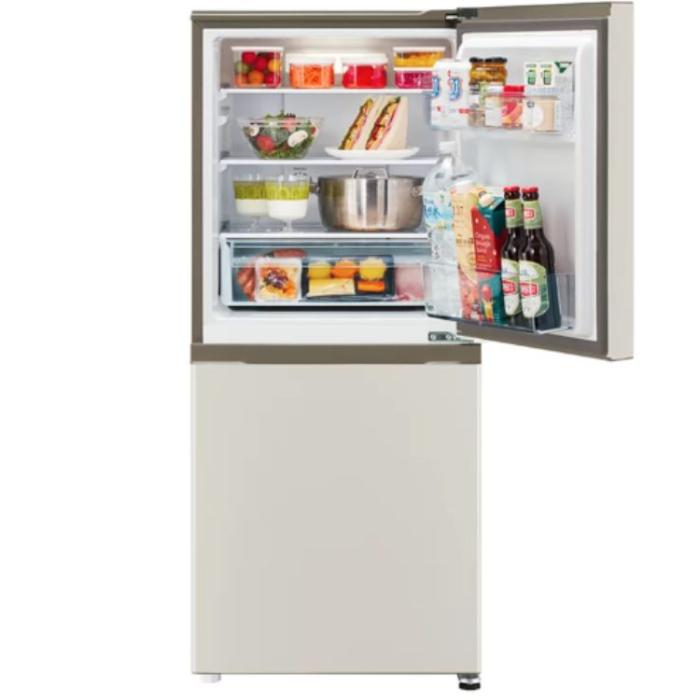 AQUA アクア 冷蔵庫 AQR-17A-C 2ドア 右開き 170L マットグレージュ 北海道・沖縄・離島配送不可 商品画像3：ライフマーケットPLUS