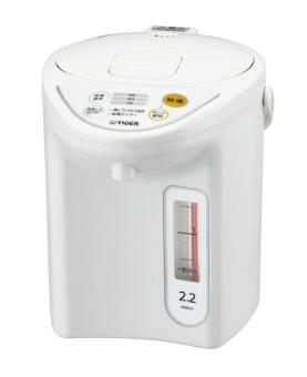 TIGER タイガー 電気ポット PDR-G221-W マイコン電動ポット 2.2L ホワイト