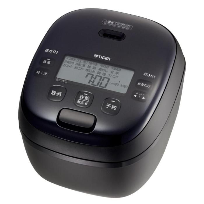 タイガー TIGER 圧力IHジャー炊飯器 JRI-H100-K 5.5合炊き 炊きたて ブラック