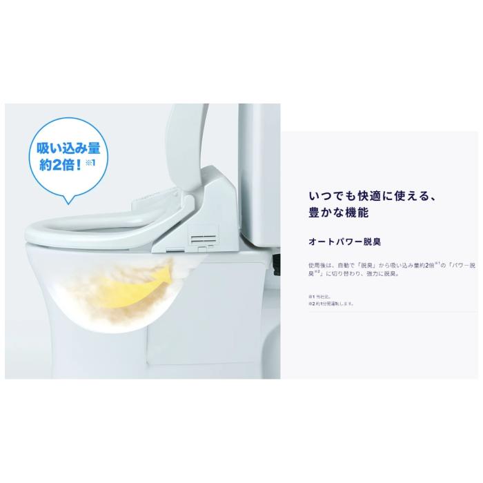TOTO ウォシュレット TCF8CK68-SC1 温水洗浄便座 ウォシュレットK 貯湯式 パステルアイボリー 商品画像3：ライフマーケットPLUS