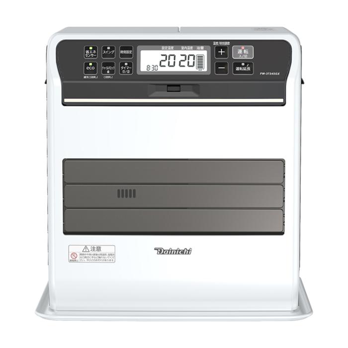 DAINICHI ダイニチ 石油ファンヒーター SGX TYPE FW-3724SGX-W 木造10畳/コンクリート13畳 2024年モデル プレミアムマットホワイト 商品画像3：ライフマーケットPLUS