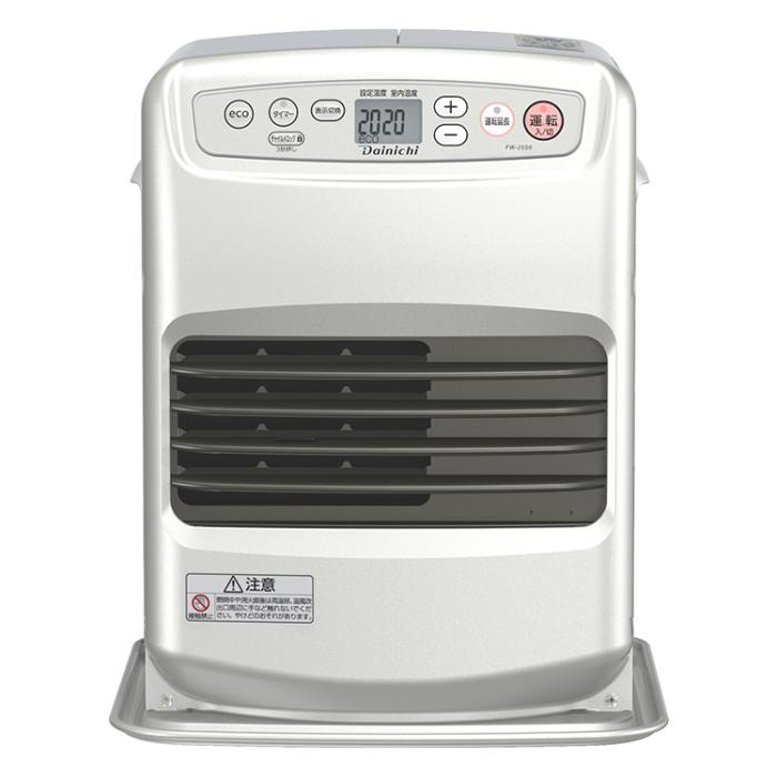 DAINICHI ダイニチ 石油ファンヒーター FW-25S6-S ライトシルバー S TYPE 商品画像3：ライフマーケットPLUS