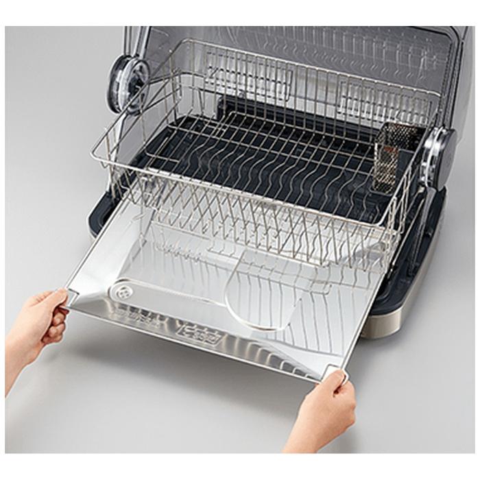 ZOJIRUSHI 象印 EY-SB60-XH 食器乾燥器 食器6人分 ステンレスグレー 商品画像4：ライフマーケットPLUS