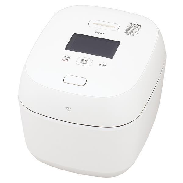 象印 ZOJIRUSHI 炊飯器 圧力IH炊飯ジャー 炎舞炊き NX-AA18-WZ 1升炊き 白 ホ･･･