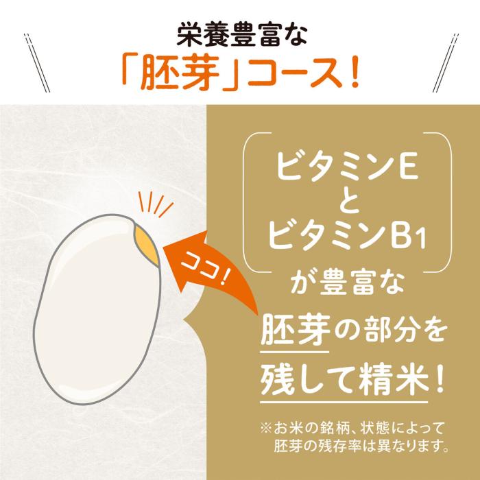 象印 ZOJIRUSHI 精米機 つきたて風味 BR-WB10-WA 1升タイプ ホワイト 圧力式 商品画像5：ライフマーケットPLUS