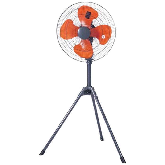 ユアサプライムス 工場扇 スタンド式 YS-455H-G 羽根径45cm 三脚式 サーマル･･･