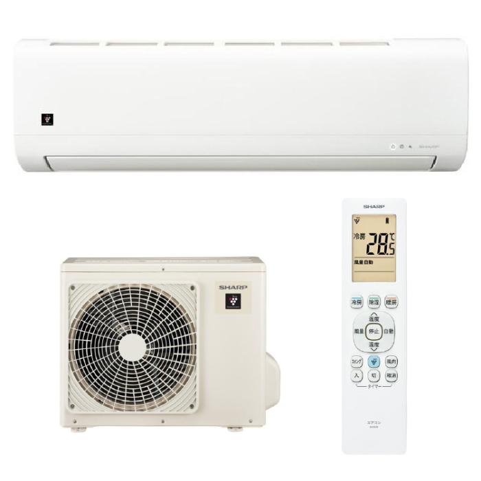 SHARP シャープ ルームエアコン AY-T22DH-W 2025年モデル 冷暖房6畳程度 2.2k･･･