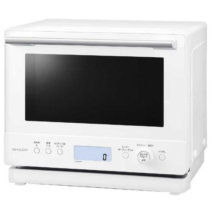 SHARP シャープ RE-WF276-W オーブンレンジ 過熱水蒸気オーブンレンジ 27L PLAINLY プレーンリー ホワイト 商品画像2：ライフマーケット