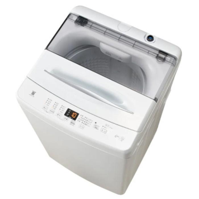 ハイアール Haier 全自動洗濯機 JW-U61C-W 洗濯・脱水容量6kg  高濃度スパイラル洗浄  除菌コース しわケア脱水 ホワイト 沖縄・離島配送不可 商品画像2：ライフマーケット