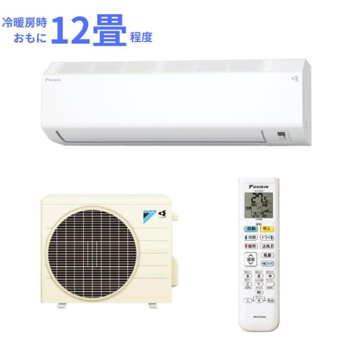 ダイキン DAIKIN ルームエアコン S366ATCS-W CXシリーズ 2026年モデル 主に12･･･