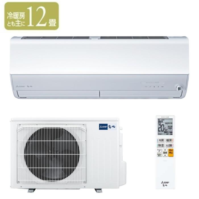 三菱電機 MITSUBISHI ルームエアコン 霧ヶ峰 MSZ-ZXV3626-W 冷暖房とも主に12･･･