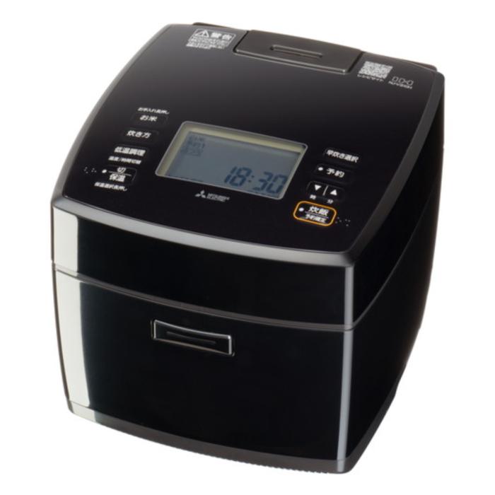 三菱電機 MITSUBISHI  IHジャー炊飯器 NJ-VS10H-B 5.5合炊き 炭炊釜 黒曜 ブ･･･