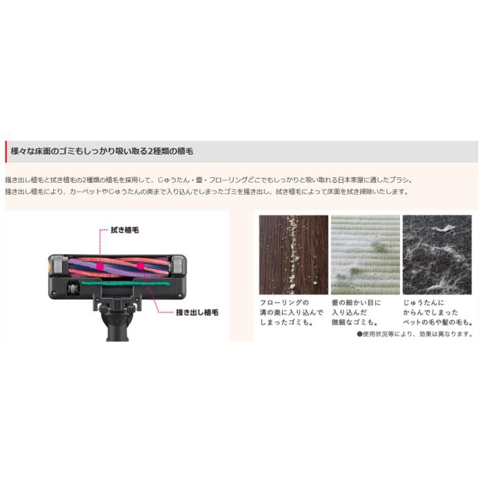 三菱電機 MITSUBISHI 掃除機 Be-k ビケイ 紙パック式掃除機 TC-FM2F-S クールシルバー 商品画像5：ライフマーケット