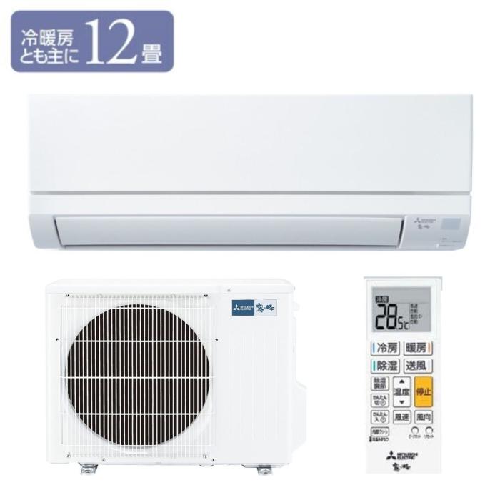 三菱電機 MITSUBISH ルームエアコン霧ヶ峰 MSZ-GV3626-W 冷暖房とも主に12畳･･･