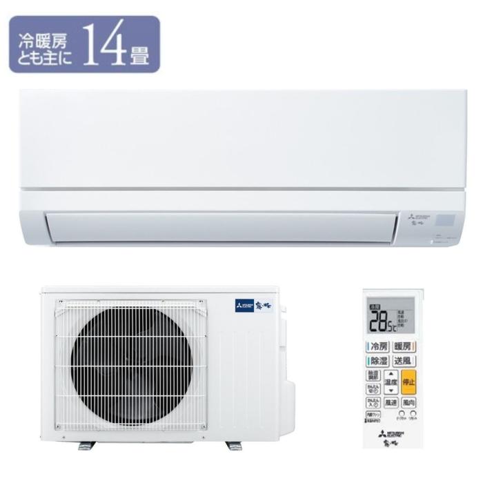 三菱電機 MITSUBISHI ルームエアコン 霧ヶ峰 MSZ-GV4026S-W 冷暖房とも主に14･･･