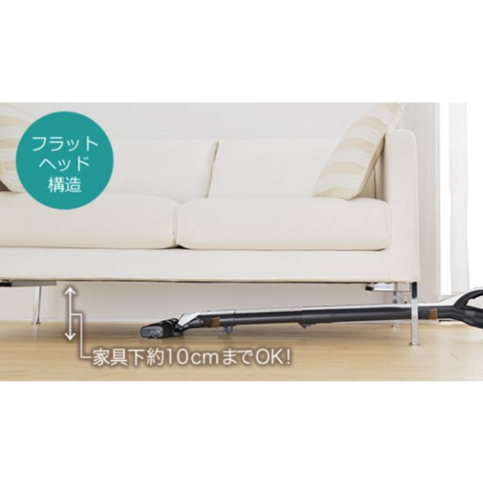 三菱電機 MITSUBISHI 掃除機 Be-K ビケイ TC-FJ2E-W 紙パック式掃除機 自走式パワーブラシ シャイニーホワイト 商品画像5：ライフマーケット