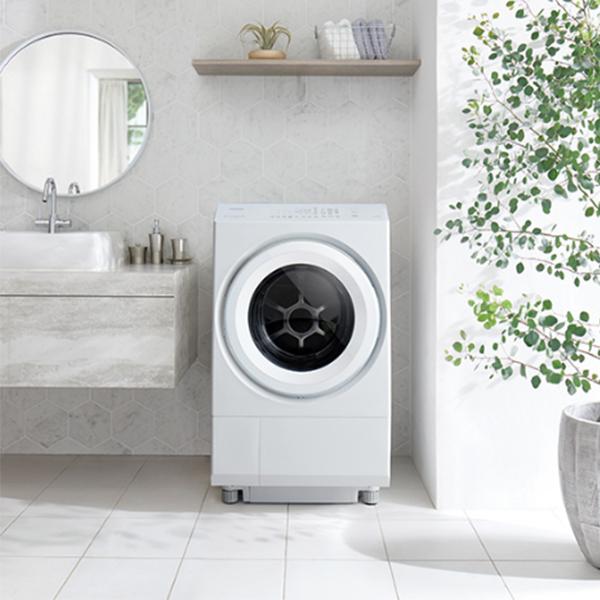 東芝 TOSHIBA ZABOON ドラム式洗濯乾燥機  TW-127XM4L-W 洗濯・脱水容量12kg 左開き 離島配送不可					 商品画像3：ライフマーケット