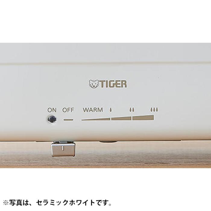 TIGER タイガー ホットプレート ダイニングプレート CRL-A201-WC プレート2枚 セラミックホワイト 商品画像5：ライフマーケット