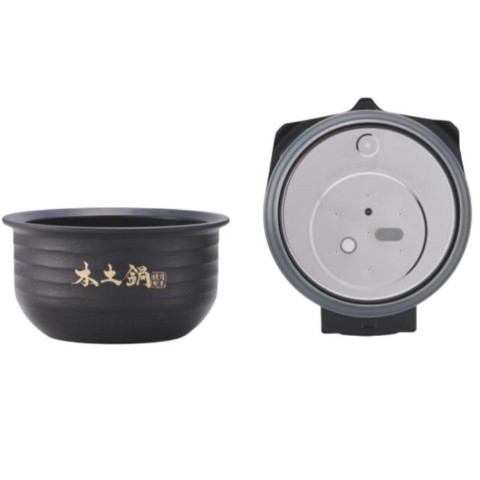 TIGER タイガー 炊飯器 土鍋圧力IHジャー炊飯器 炊きたて 土鍋ご泡火炊き 5.5合炊き JRX-S100-KS ストーンブラック 商品画像2：ライフマーケット