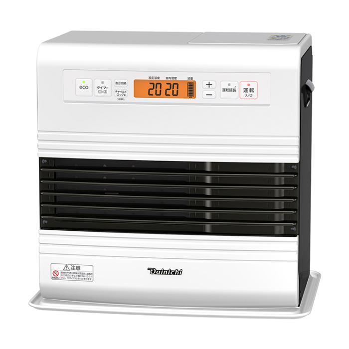 DAINICHI ダイニチ 石油ファンヒーター GRタイプ FW-4724GR-W 木造12畳/コンクリート17畳 スノーホワイト 商品画像2：ライフマーケット