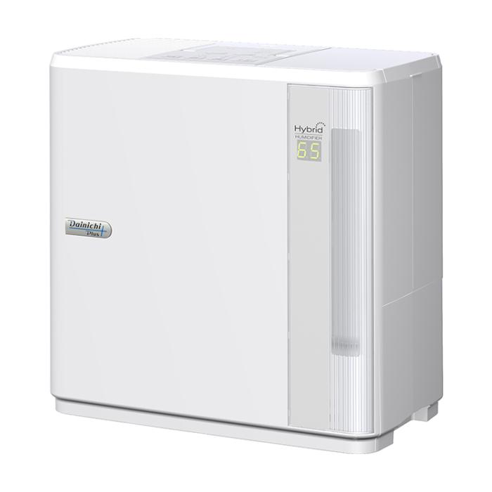 お取り寄せ ダイニチ DAINICHI 加湿器 HD-N724-W ハイブリッド式加湿器(温風気化/気化式) プレハブ洋室19畳/木造和室12畳 Nタイプ ホワイト 商品画像2：ライフマーケット