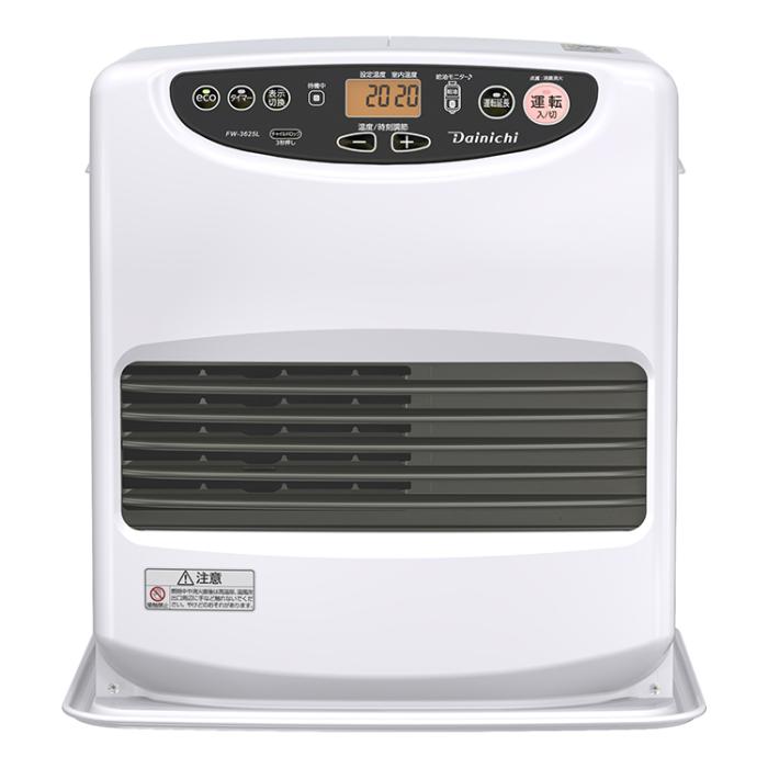 お取り寄せ DAINICHI ダイニチ 石油ファンヒーター FW-3625L-W ムーンホワイト L type 商品画像3：ライフマーケット
