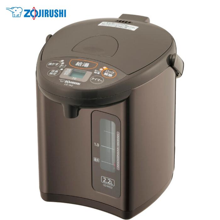 象印 ZOJIRUSHI マイコン沸とう 電動ポット CD-WZ22-TM 2.2L メタリックブラ･･･